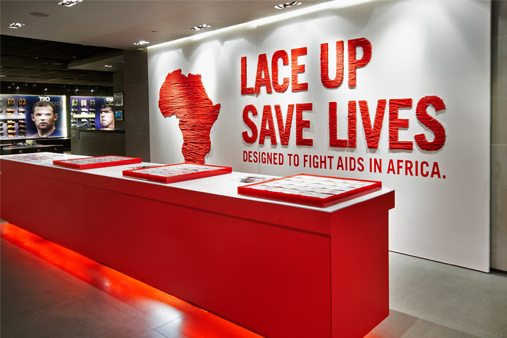 Prop Studios designed, produced and installed all elements including sculptural installations, in-store graphics, outdoor signage and lighting