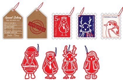 Prop Studios' design for bespoke gift wrap, gift tags, ribbons and boxes for Hyundai