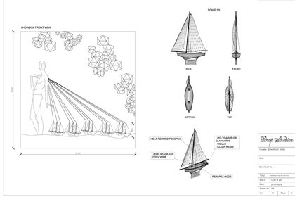 Original retail design concept of Prop Studios' instore experience for Hyundai Department Store