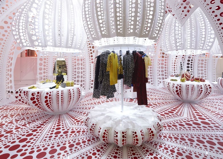 Yayoi Kusama Louis Vuitton Brand Collaboration Pop Up