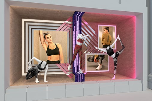 Adidas Window Design | Design Concept 11 | Prop Studios