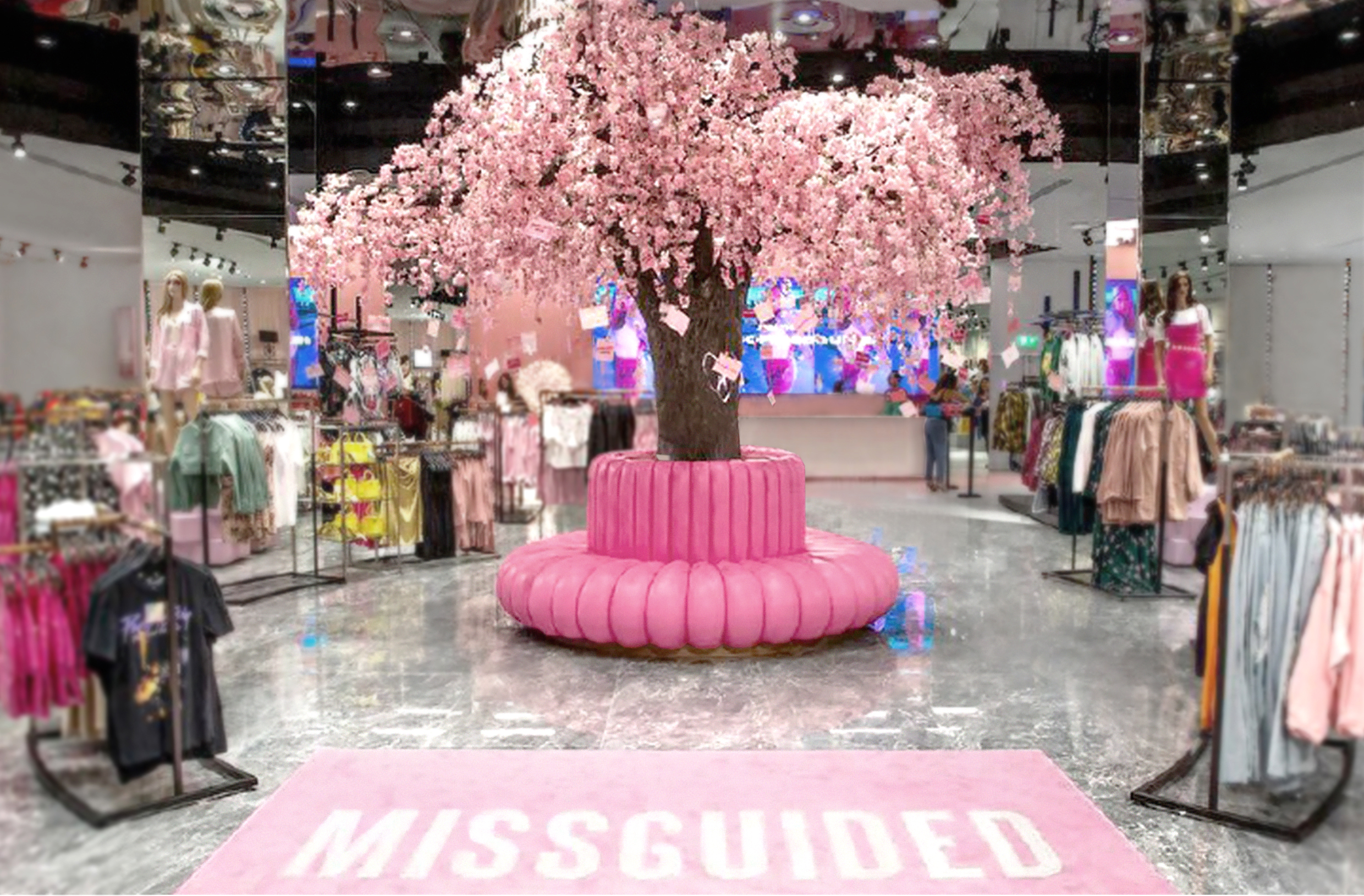 Missguided Retail Interior Design